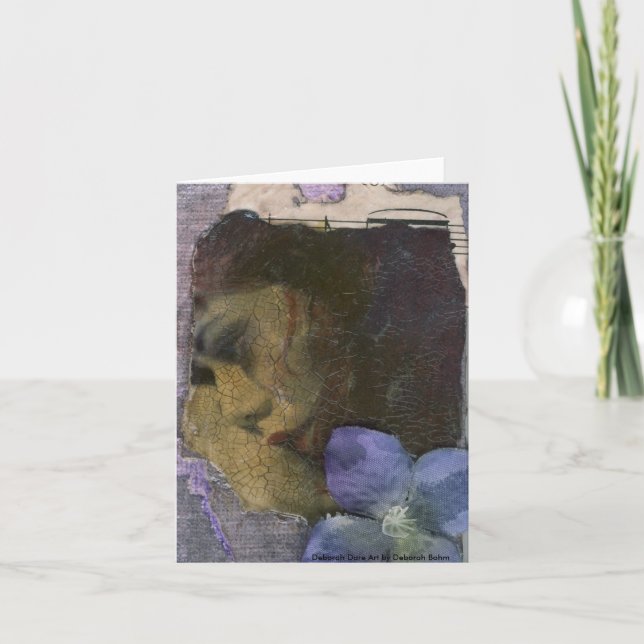 Tarjeta Rasgones Notecard de la cura (Anverso)