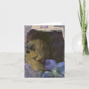 Tarjeta Rasgones Notecard de la cura