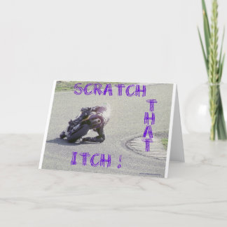 Tarjeta Rasguñe ese picor