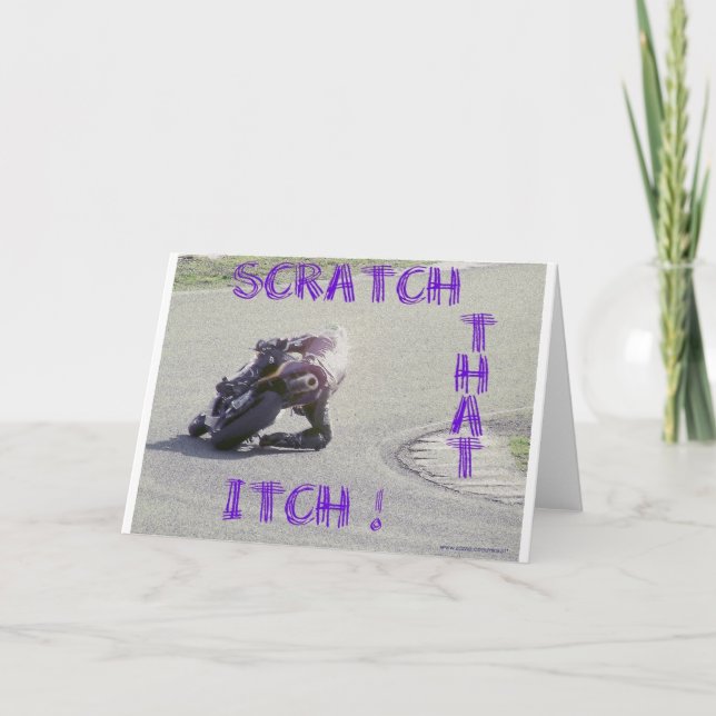 Tarjeta Rasguñe ese picor (Anverso)