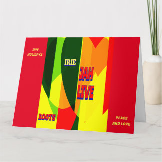 TARJETA RASTA HOLIDAY