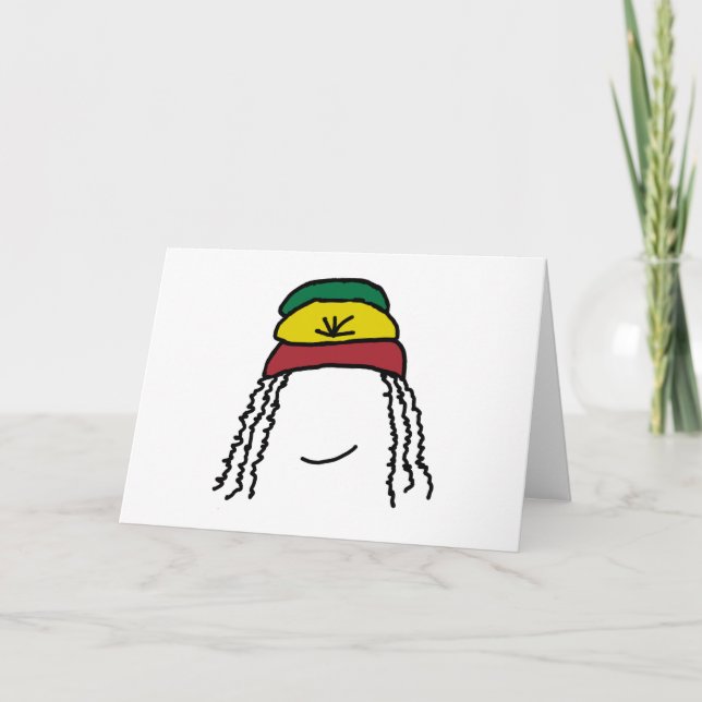 Tarjeta Rasta Smile (Anverso)