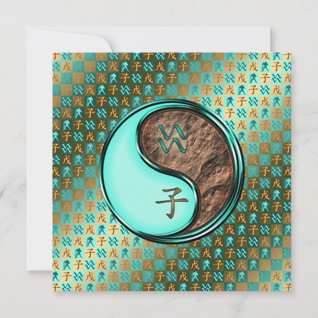 Tarjeta Rata acuaria y terrestre (Anverso)