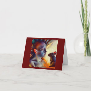 Tarjeta Rata animal espiritual 2