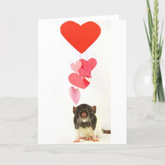 Tarjeta Rata del corazón