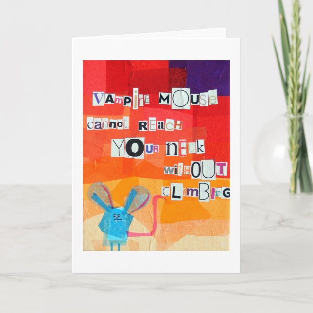 Tarjeta Ratón de vampiro (Anverso)