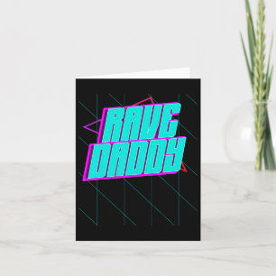Tarjeta Rave Daddy House Music Techno Music Rave Fiesta Fa