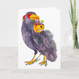 Tarjeta Raven de truco o trato