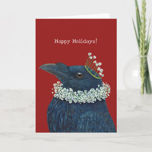 Tarjeta Raven de vacaciones