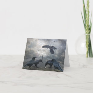 Tarjeta Ravens juegan con tiempo perdido