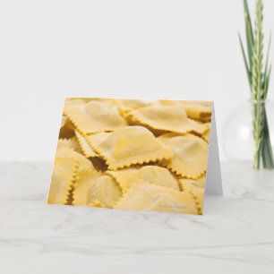 Tarjeta raviolis