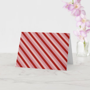 Tarjeta Rayas de San Valentín personalizables