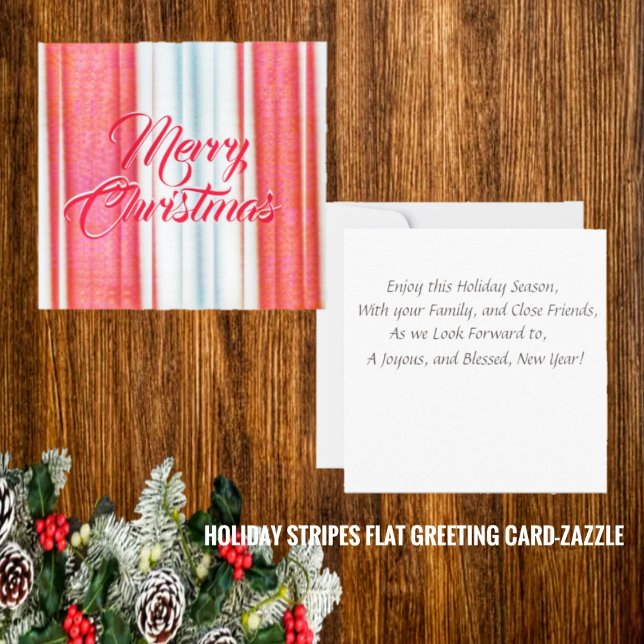 Tarjeta Rayas de vacaciones (Subido por el creador)