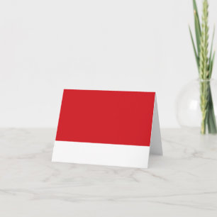 Tarjeta Rayas rojas
