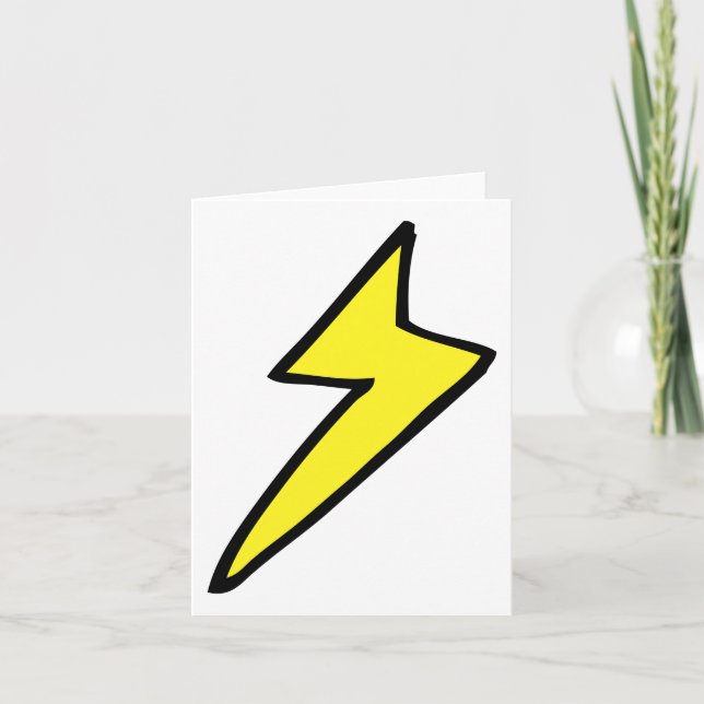 Tarjeta Rayo amarillo (Anverso)