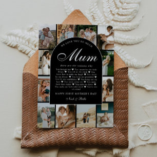 Tarjeta Razones por las que te queremos mamá Fotografía co