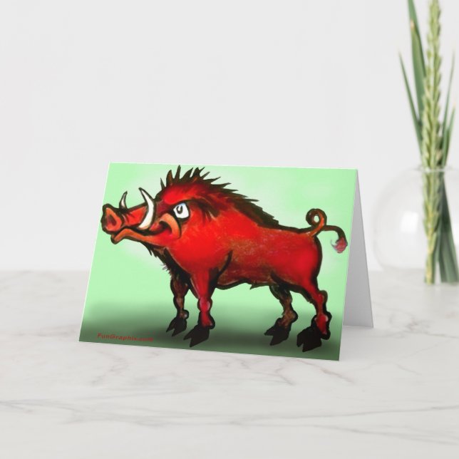 Tarjeta Razorback (Anverso)