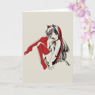 Tarjeta RBP, Neko la chica anime sexy gatuna Furry 