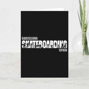 Tarjeta Rcelona Patinador Urna Patineta 1 