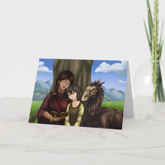 Tarjeta Reading Together (Anverso)