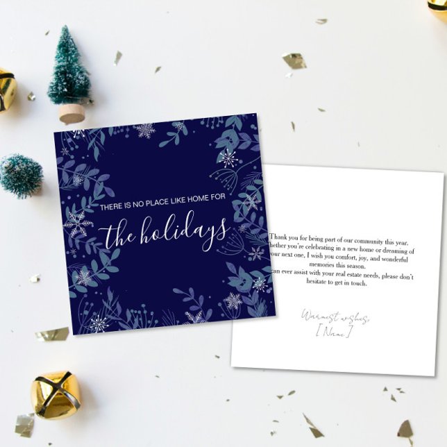 Tarjeta Real estate Happy holidays Christmas greeting  (Subido por el creador)