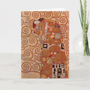 Tarjeta Realización de Gustav Klimt, Arte Nouveau Antiguo