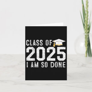 Tarjeta Realizado Cl De 2025 Senior 2025 Graduación 25 Gra