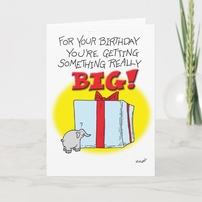 Tarjeta Realmente grande (Anverso)