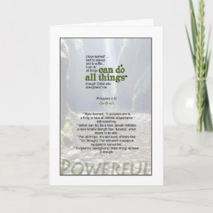 Tarjeta Realmente puedes hacer cualquier cosa - Filipinas 