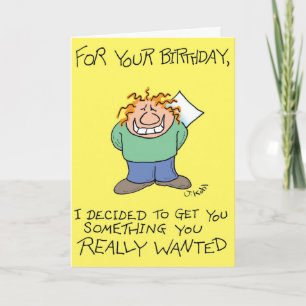 Tarjeta Realmente Quería