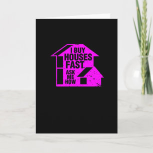 Tarjeta Realtor - Compro casas rápidamente, pregúntame cóm