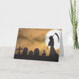 Tarjeta Reaper Halloween
