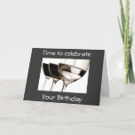 TARJETA REASON TO LIFT A GLASS OF WINE "YOUR BIRTHDAY"<br><div class="desc">Let the special Birthday Gal or Guy in "your life" know that you wish them all the best on his or her BIRTHDAY this year by sending out this cool card today. 
THANKS FOR STOPPING BY ONE OF MY EIGHT STORES!!!</div>