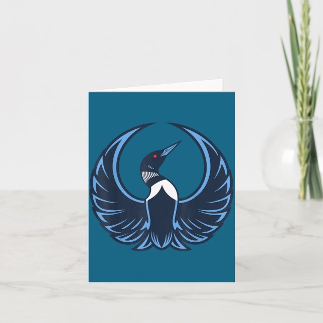 Tarjeta Rebel loon minnesota fuerte  (Anverso)