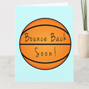 Tarjeta Rebotar pronto baloncesto