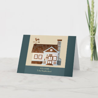 Tarjeta Recepción a la vecindad