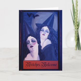 Tarjeta Recepción de las brujas