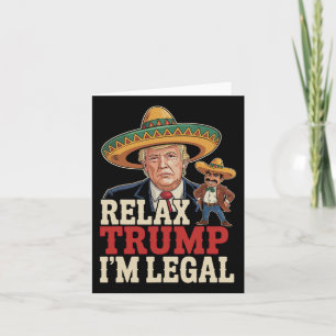 Tarjeta Recesión 2025 gracias a Trump irónico cómico