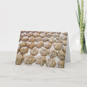 Tarjeta Receta de Galleta Ermitaño