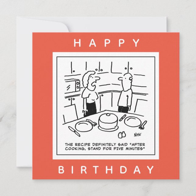 Tarjeta Receta dijo que se debe después de cocinar Persona (Anverso)