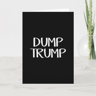 Tarjeta Rechazar a Trump 2