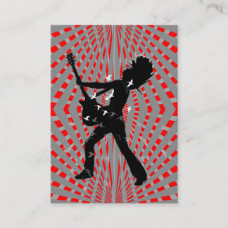 Tarjeta rechoncha de la "Roca-gasm"