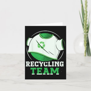 Tarjeta Reciclaje del entorno del Día de la Tierra de la b