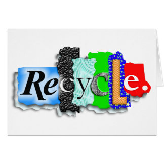 Tarjeta: "RECICLE"