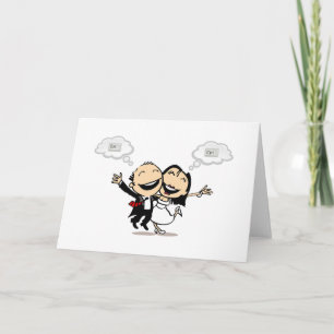 Tarjeta Recién casados