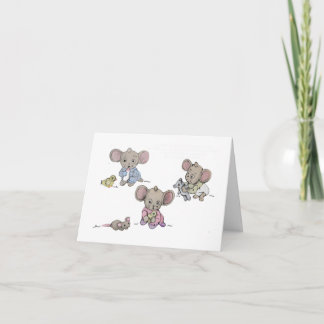 Tarjeta Recién nacido de bienvenida