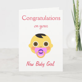 Tarjeta Recién nacido, Emoji.