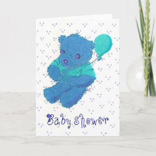 Tarjeta Recién nacido Niño, Bebé ducha