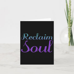 Tarjeta Reclaim Soul, Conciencia sobre la salud mental