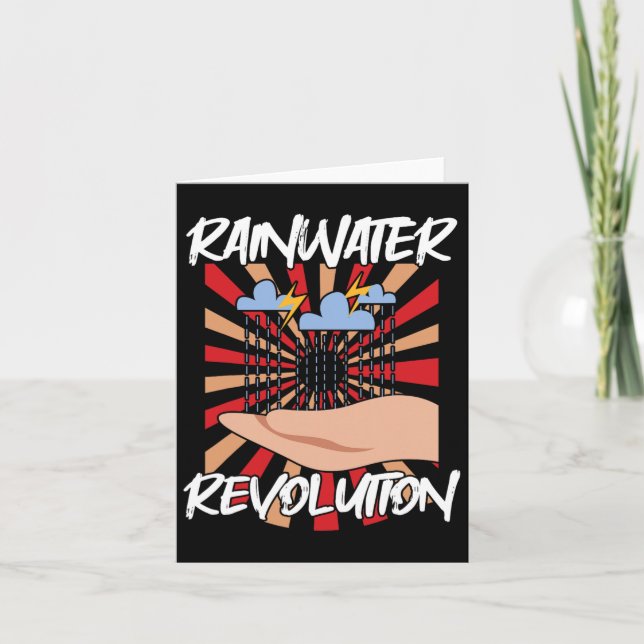 Tarjeta Recolección de agua de lluvia (Anverso)